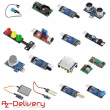 Carica l&#39;immagine nel visualizzatore di Gallery, AZDelivery 3 x Kit 16 in 1 - di accessori per Raspberry Pi/Arduino con...