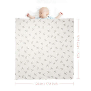Mussole neonato set da 4 - Momcozy copertina quadrotti cotone...
