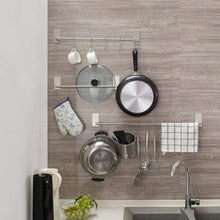 Carica l'immagine nel visualizzatore di Gallery, ZUNTO Bagno Adesivo Porta Salviette Acciaio Inox Portasciugamani 40cm