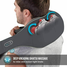 Carica l'immagine nel visualizzatore di Gallery, Homedics per collo e spalle, Massaggiatore Cervicale con Calore, Sollievo dolore