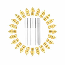 Carica l'immagine nel visualizzatore di Gallery, 24 x Ugelli per stampante 3D MK8, Formato da 0,4 mm + kit per pulizia aghi