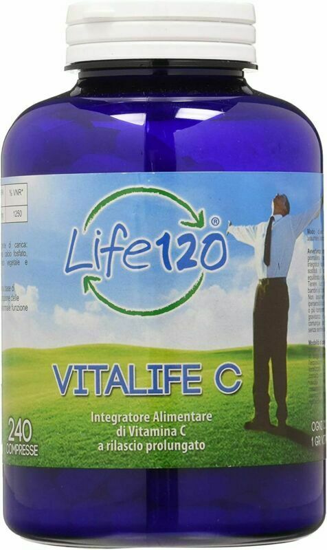 Vitalife C di Life 120 | Vitamina C 240 Compresse 1000 mg Integratore...
