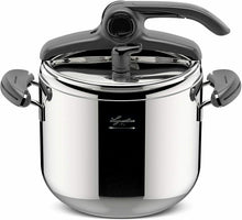Carica l'immagine nel visualizzatore di Gallery, Pentola a Pressione in acciaio inox 18/10 da 7 L Lagostina Mia Lagoeasy'Up 22 cm