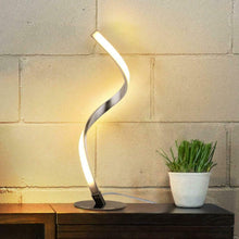 Carica l'immagine nel visualizzatore di Gallery, Albrillo lampada da tavolo a spirale, moderna letto a LED, Spirale