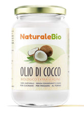 Carica l'immagine nel visualizzatore di Gallery, Olio di Cocco Biologico Extra Vergine 500 ml, Crudo e Spremuto a Freddo Organico