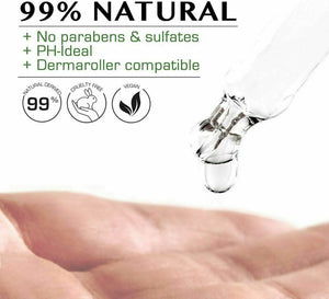 Siero viso con Vitamina C e Acido Ialuronico puro ● anche per contorno...