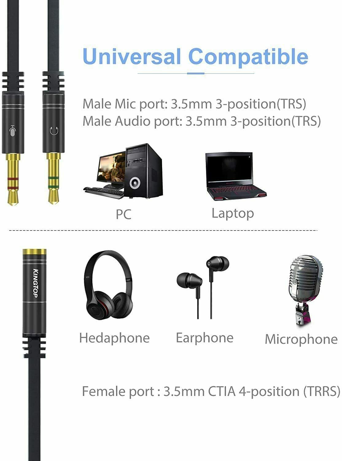 SDOPPIATORE AURICOLARE CUFFIE JACK 3,5mm CAVO ADATTATORE AUDIO SPLITTER IPOD MP3 SDOPPIATORE AURICOLARE CUFFIE JACK 3,5mm CAVO ADATTATORE AUDIO SPLITTER IPOD MP3