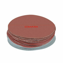 Carica l'immagine nel visualizzatore di Gallery, Set di 25 Dischi Velcro Abrasivi in Grana 1000/1500/ 2000/2500/ 3000, 125 mm