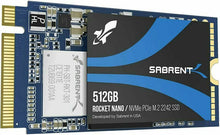 Carica l&#39;immagine nel visualizzatore di Gallery, Sabrent SSD Interno PCIe NVMe M.2 2242 512GB Rocket Senza DRAM a Basso