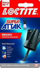 Carica l'immagine nel visualizzatore di Gallery, Colla liquida, Adesivo Istantaneo con Pennello Loctite Super Attak Brush Loctite