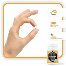 Carica l'immagine nel visualizzatore di Gallery, Vitamina B Complex alto dosaggio vegane 180 compresse 6 mesi di assunzione B1...