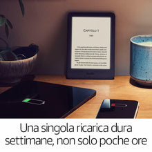 Carica l&#39;immagine nel visualizzatore di Gallery, Kindle, ora con luce frontale integrata - Con offerte speciali - Nero