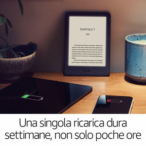 Kindle, ora con luce frontale integrata - Con offerte speciali - Nero