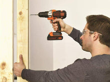 Carica l&#39;immagine nel visualizzatore di Gallery, Utensile multifunzione con 2 batteria 18 V 1.5 Ah BLACK+DECKER MT218KB-QW testa