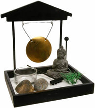 Carica l'immagine nel visualizzatore di Gallery, Giardino ZEN Buddha con gong.