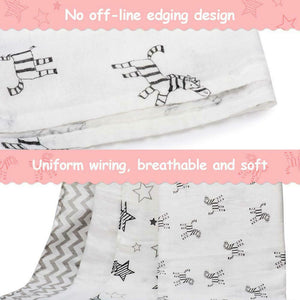 Mussole neonato set da 4 - Momcozy copertina quadrotti cotone...