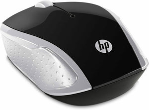 HP PC 200 Mouse Wireless, Argento- Compatibile con Windows XP/Vista/7/8/10