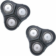 Carica l&#39;immagine nel visualizzatore di Gallery, 2 x Testine di ricambio per rasoio elettrico compatibile per Philips Norelco RQ1