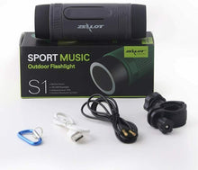 Carica l&#39;immagine nel visualizzatore di Gallery, ZEALOT S1 Cassa Bluetooth Piccola Portatile Waterproof IPX5 Con Torcia Grigio