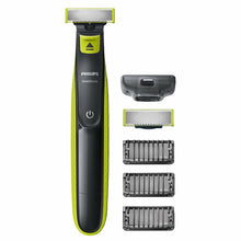 Carica l&#39;immagine nel visualizzatore di Gallery, Philips OneBlade: rade, regola e rifinisce, 3 pettini regolabarba + 1 lama