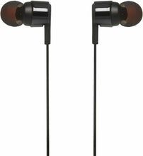Carica l'immagine nel visualizzatore di Gallery, Auricolari In ear JBL T210 con microfono integrato, 3.5 mm, Suono potente, Nero