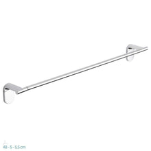 Carica l&#39;immagine nel visualizzatore di Gallery, METAFORM Set accessori bagno kit completo Zero Cromo 5 pezzi in Acciaio...