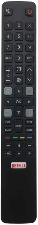 Telecomando sostitutivo per TCL Thomson 4K UHD smart TV 55EP660, MYHGRC RC802N