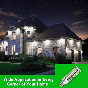 2 x Lampadine domestiche LED con attacco E27 20W 2500 LM 6000 K, Luce fredda