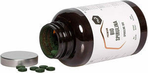 nu3 - Bio Spirulina - 200g - 500 compresse - Alghe di pura...