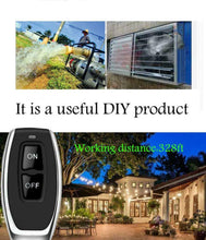 Carica l&#39;immagine nel visualizzatore di Gallery, YETOR interruttore con telecomando, RF 110V-240V/328ft, White