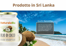 Carica l'immagine nel visualizzatore di Gallery, Olio di Cocco Biologico Extra Vergine 500 ml, Crudo e Spremuto a Freddo Organico