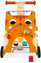 Carica l'immagine nel visualizzatore di Gallery, Janod- Gatto Carrello multiattività in Legno, Multicolore, J08005 Multicolore