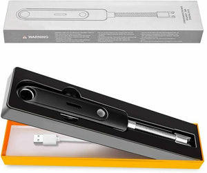 Accendino elettrico antivento con collo flessibile, Arco elettrico senza fiamma