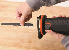 Carica l'immagine nel visualizzatore di Gallery, Black + decker 18 V batteria per sega a gattuccio, corsa 22 mm, Lunghezza...