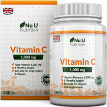 Carica l'immagine nel visualizzatore di Gallery, Vitamina C 1000 mg, 180 compresse (Fornitura Per 6 Mesi) Integratori alimentari