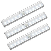 Carica l'immagine nel visualizzatore di Gallery, OxyLED Luci per armadio sensore di movimento,Illuminazione 3 Packs T02
