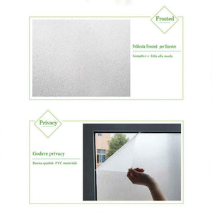 RH Art Pellicola Frosted per Vetri Finestre Oscurante Elettrostatica Privacy...