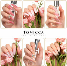 Carica l'immagine nel visualizzatore di Gallery, TOMICCA Poly Extension Gel Nail Kit 6 Colori Glitter Uv...