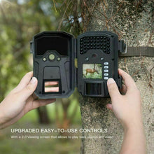 Carica l&#39;immagine nel visualizzatore di Gallery, APEMAN Fototrappola 20MP 1080P, Videocamera con rilevazione Notturna Senza...