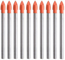 Carica l'immagine nel visualizzatore di Gallery, Gunpla 10 Pezzi 6mm Punte da vetro per la foratura di ceramica, vetro, granito..