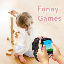 Carica l&#39;immagine nel visualizzatore di Gallery, Smartwatch Bambini - Telefono con SOS Gioco Musica Camera Rosa