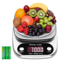 Carica l&#39;immagine nel visualizzatore di Gallery, Bilancia da Cucina, 10Kg/1g Elettronica Digitale Alta Precisione Misurazione...