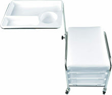 Carica l'immagine nel visualizzatore di Gallery, Carrello manicure / pedicure bianco