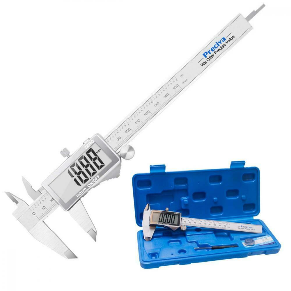 Calibro Digitale,Preciva Caliper metrico da 150 mm/6 pollice elettronico in...