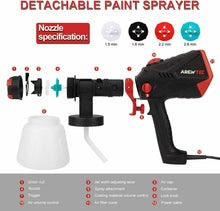 Carica l'immagine nel visualizzatore di Gallery, Pistola a Spruzzo Elettrica AREWTEC 600W Spruzzatori con Flusso Massimo di...