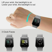 Carica l&#39;immagine nel visualizzatore di Gallery, LIFEBEE Smartwatch Orologio Fitness Uomo Donna con Grigio