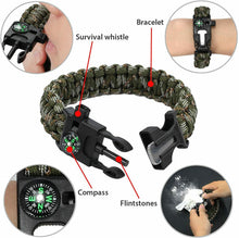 Carica l'immagine nel visualizzatore di Gallery, Proster Kit Sopravvivenza 16 in 1 Emergenza Multiuso per Trekking...