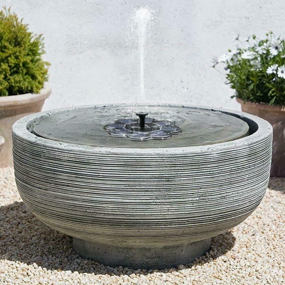 2019 TekHome Fontana D’acqua Solare, per Il Bagno Degli Uccelli,...