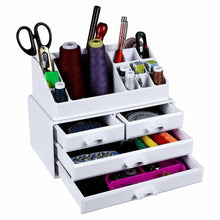 Carica l&#39;immagine nel visualizzatore di Gallery, Scatola con Cassetti per l&#39;organizzazione dei Trucchi, Cosmetic Organizer