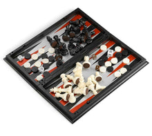 Carica l'immagine nel visualizzatore di Gallery, Gibot 3 in 1 Set di Scacchiera, 32CM x Scacchiera Magnetica con nero
